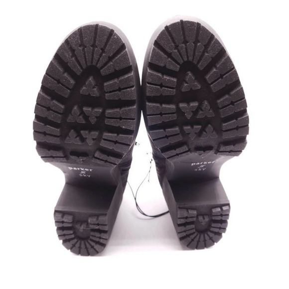 New Parker & Sky Black Ankle Boots Size 7.5 - Picture 5 of 8